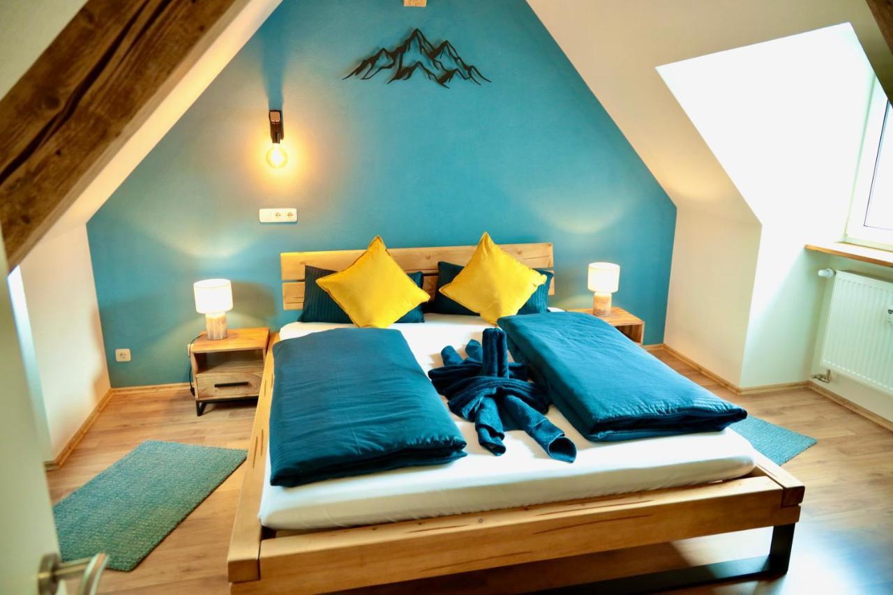 Ferienhaus Bergauszeit In Der Alten Post Nesselwang Exterior foto